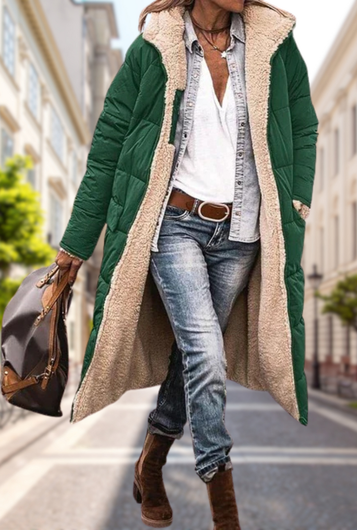 Lucy | Elegante und warme Damen-Winterjacke mit Kapuze 5