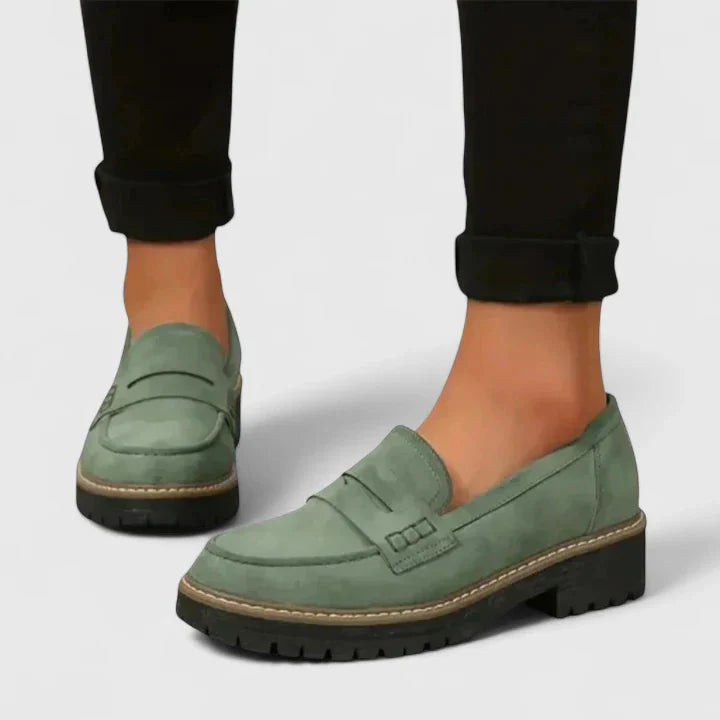Luna | Ergonomische, Stilvolle Damen Slipper – Perfekt als Loafer Damen Schwarz 4