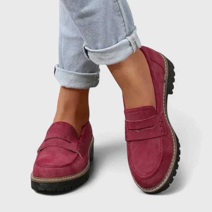 Luna | Ergonomische, Stilvolle Damen Slipper – Perfekt als Loafer Damen Schwarz 5