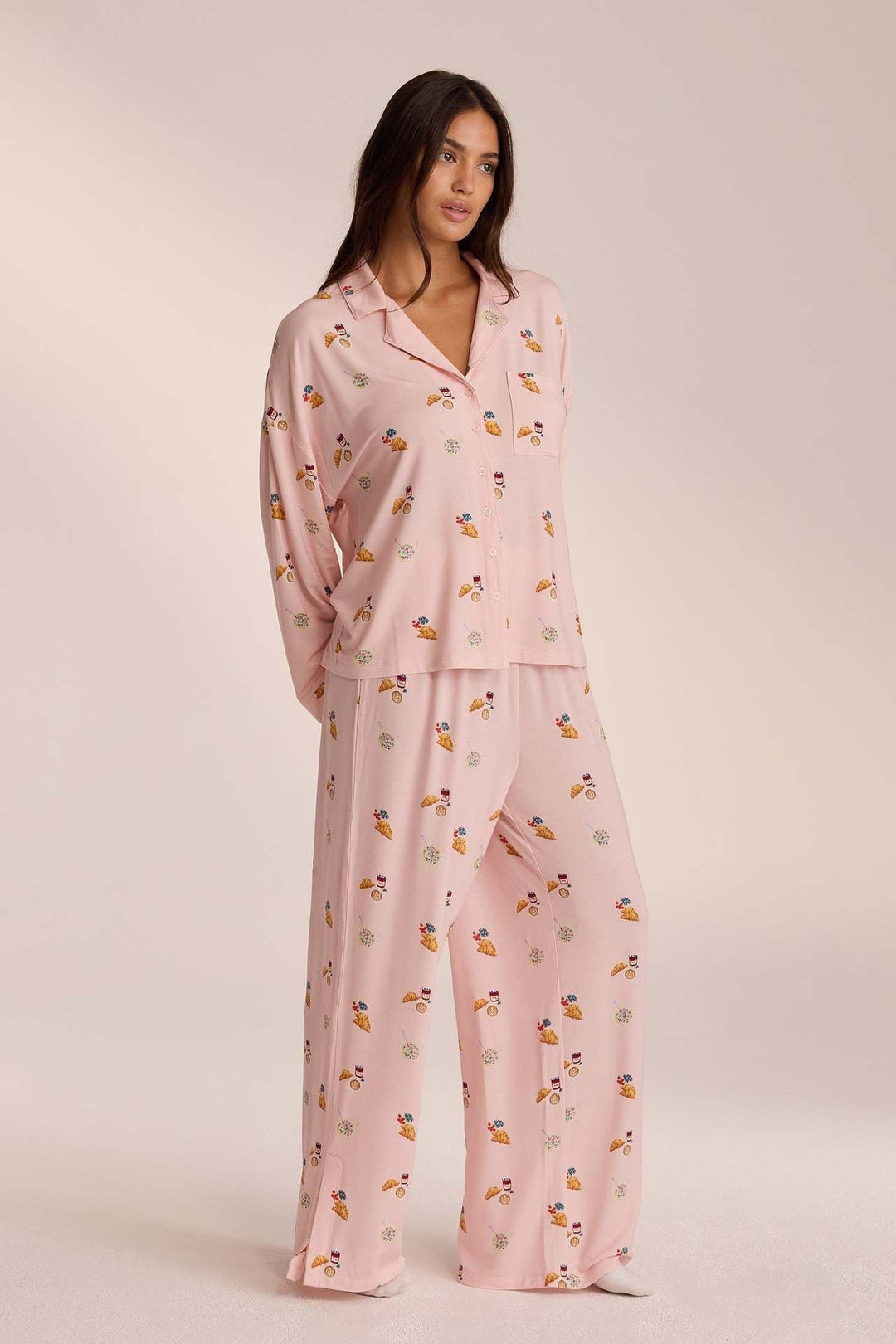Luna | Gemütliches Entspanntes Damen-Pyjama-Set 0