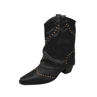 Sarah | Markante Westernstiefel Mit Nieten Für Damen
