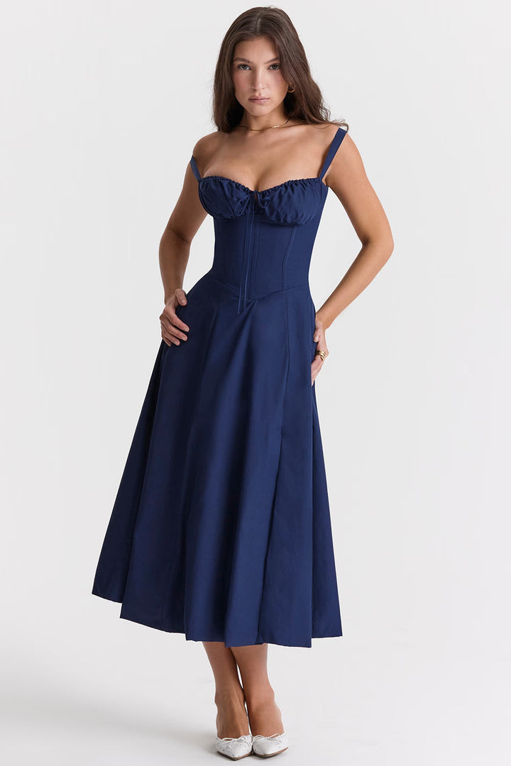 Lunara | Luftig Figurbetont Sommerkleid 0