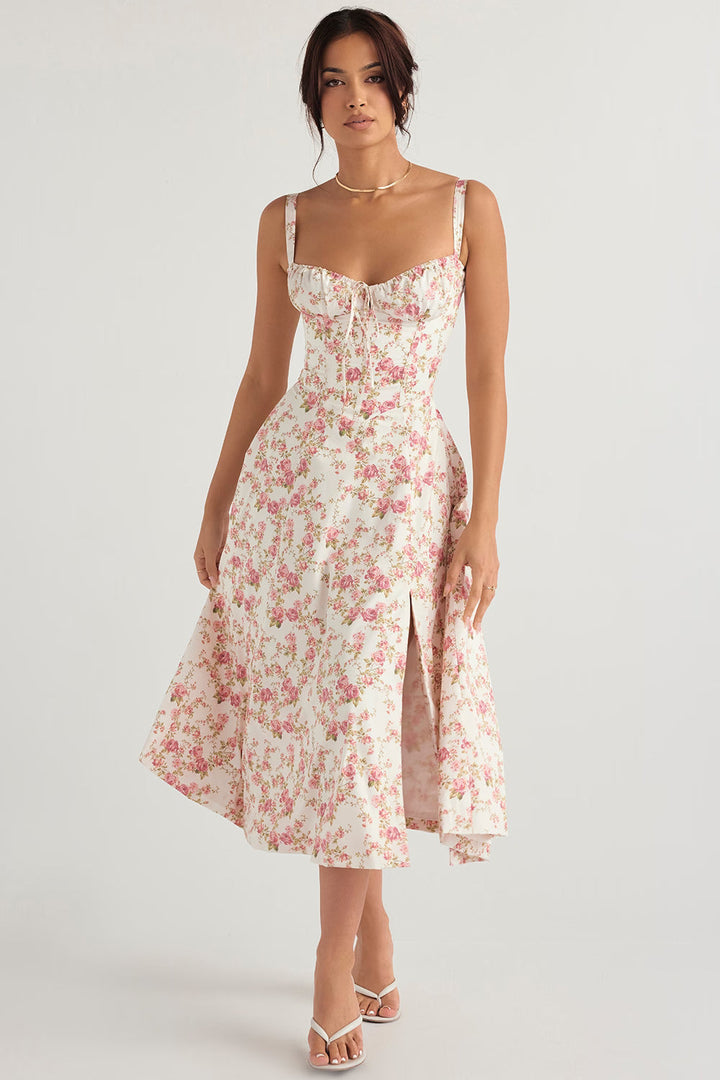 Lunara | Luftig Figurbetont Sommerkleid 4