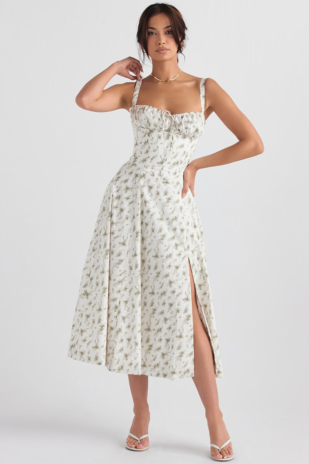 Lunara | Luftig Figurbetont Sommerkleid 7