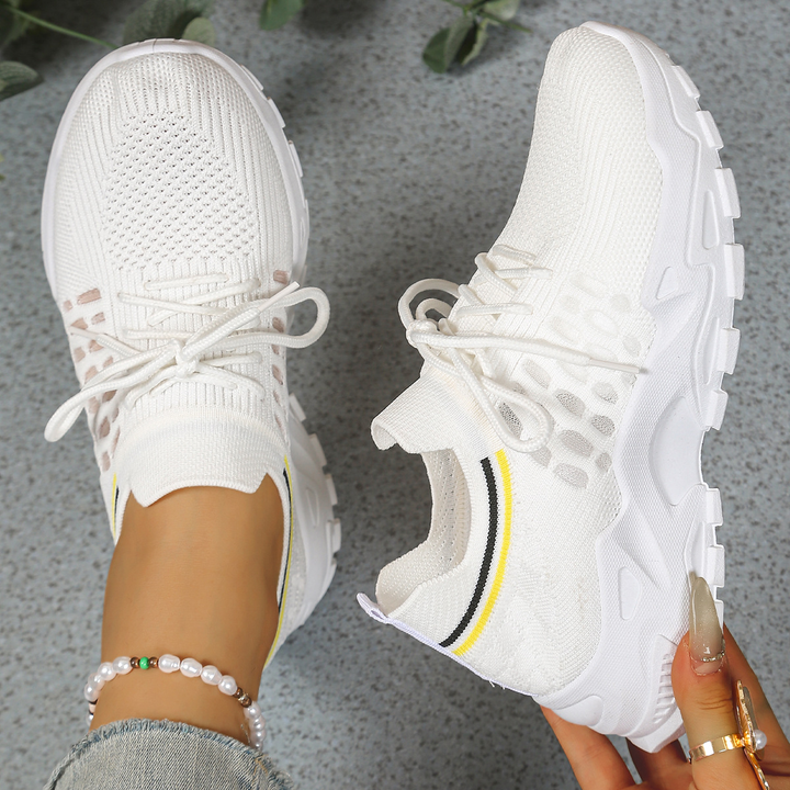 Maira | Bequeme Weiße Sneaker Damen – Orthopädische Turnschuhe für Stil und Komfort 2