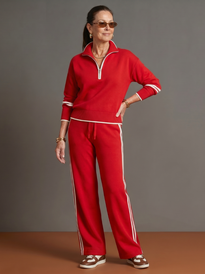 Mara | Bequemes, Stilvolles & Elegantes Zweiteiliges Strickset für Frauen 6