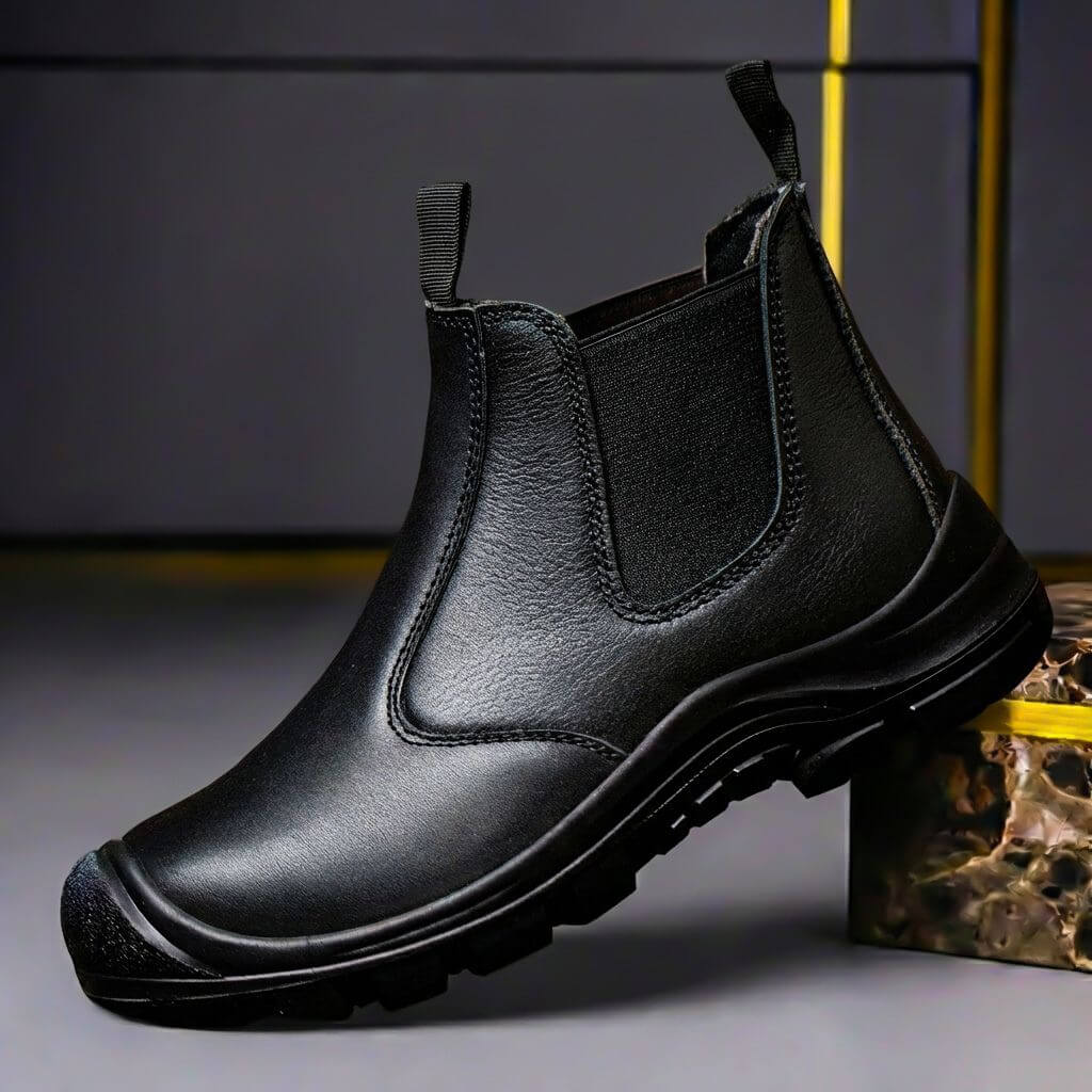 Marcus | Bequeme und robuste Lederstiefel zum Hineinschlüpfen 1