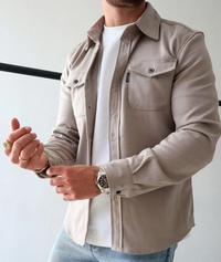 Kilian | Stilvolle und funktionale Hemdjacke für Herren