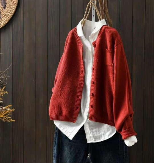 Margaux | Lässige Strickjacke 0