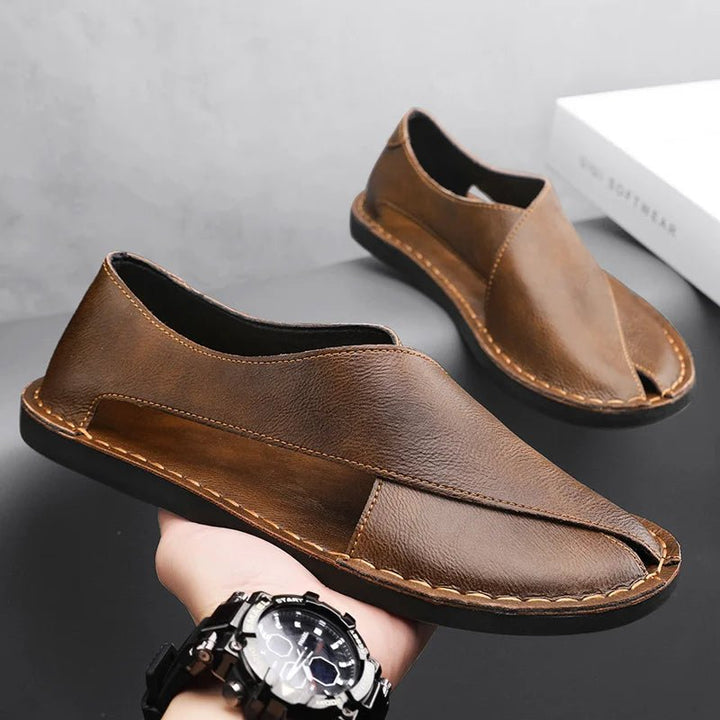 Maro | Elegante & Bequeme Herren Sandalen aus Leder – Ideal für Sommer & Freizeit 2