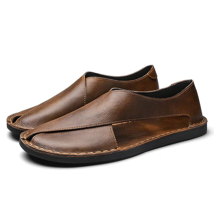 Maro | Elegante & Bequeme Herren Sandalen aus Leder – Ideal für Sommer & Freizeit 4