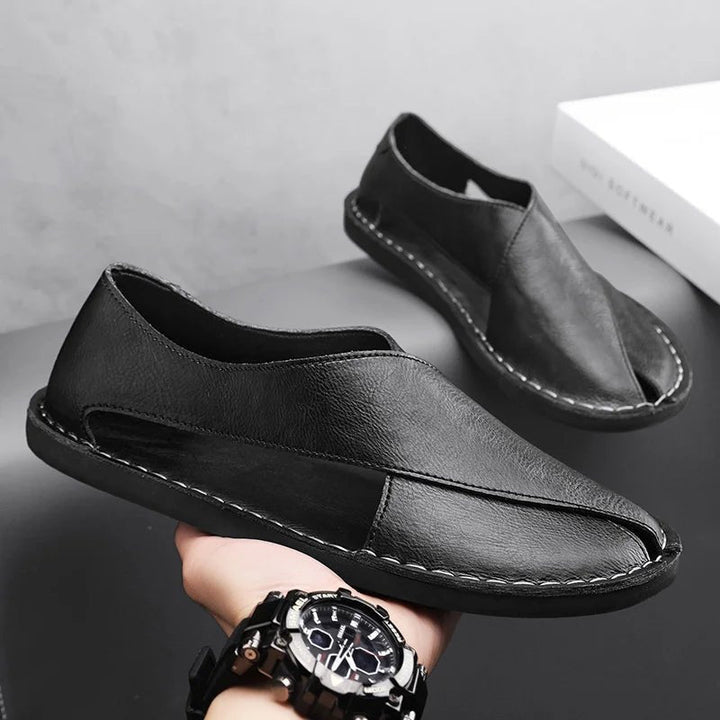 Maro | Elegante & Bequeme Herren Sandalen aus Leder – Ideal für Sommer & Freizeit 7