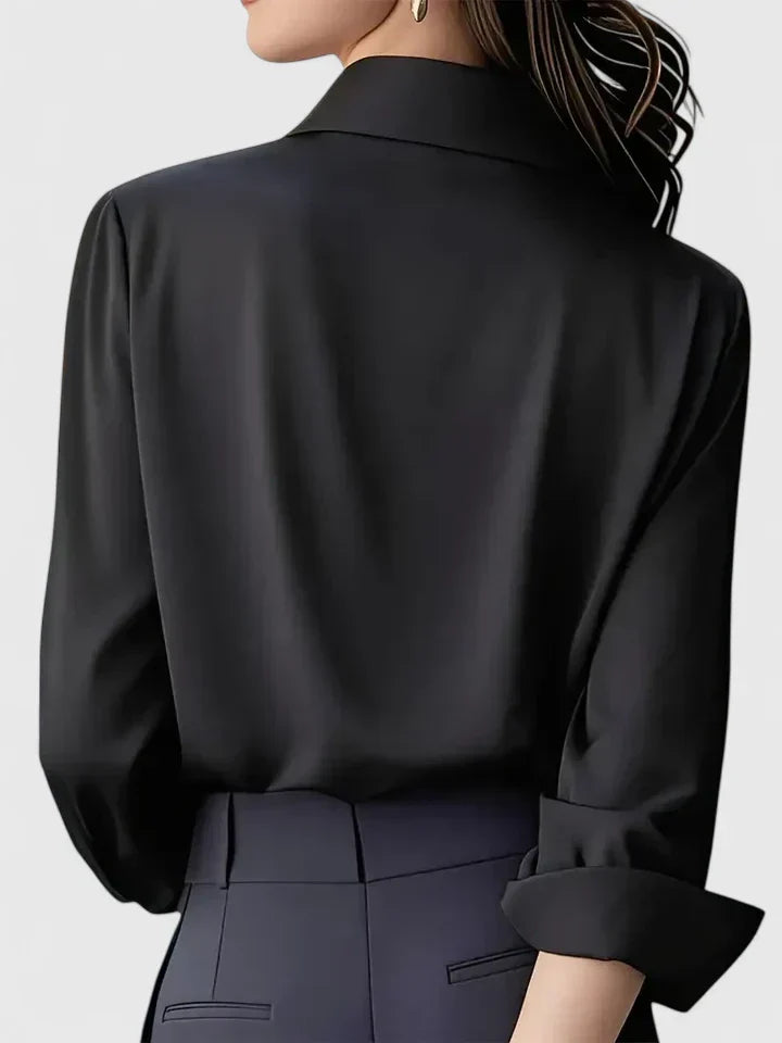 Marta | Elegantes, Zeitloses & Bequemes Weißes Damen Hemd Langarm 6