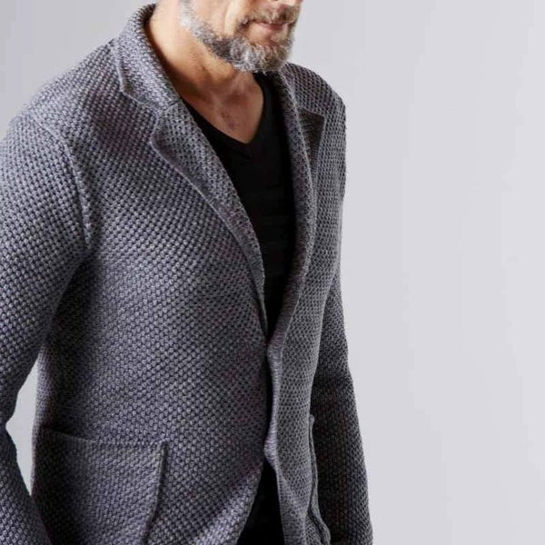 Matteo | Eleganter Fischgrät Klassisch Blazer 2