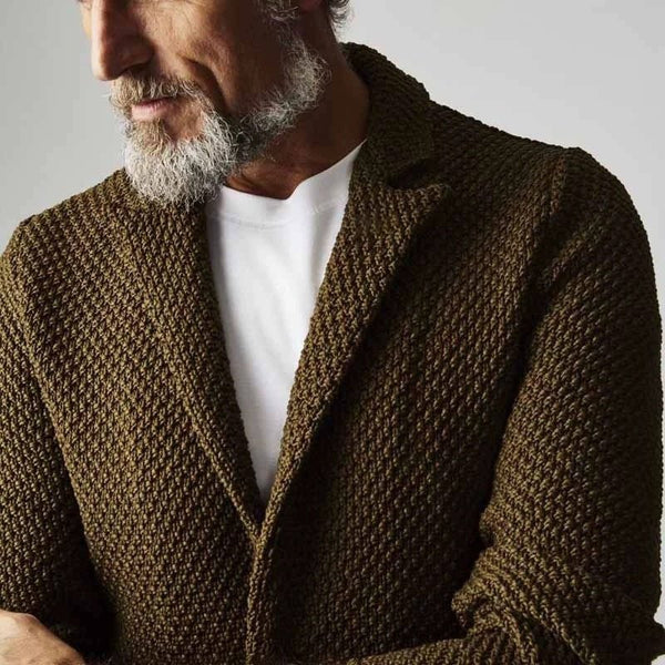 Matteo | Eleganter Fischgrät Klassisch Blazer 4