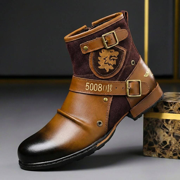 Matthias | Robuste Winter Lederstiefel mit Vintage Charakter 0