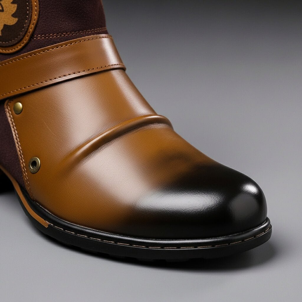 Matthias | Robuste Winter Lederstiefel mit Vintage Charakter 4