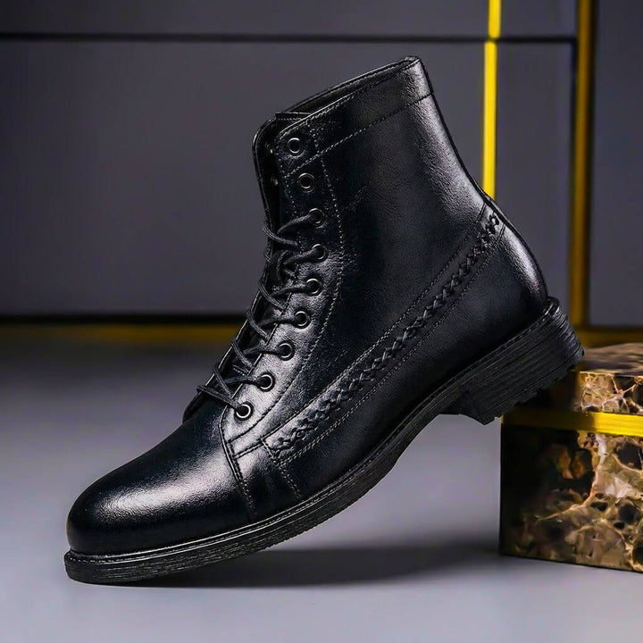 Maximilian | Bequeme und hochwertige echtem italienischem Leder Stiefel 1