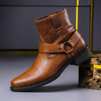 Alexander | Premium Echtlederstiefel Im Vintage-Stil Für Herren