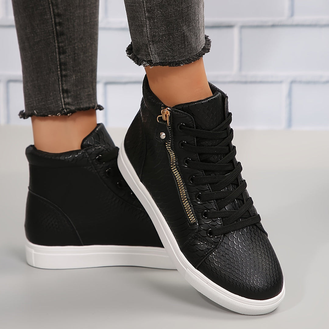 Maya | Elegante, Bequeme High-Top Sneaker Damen – Urbaner Stil für Jeden Anlass 0