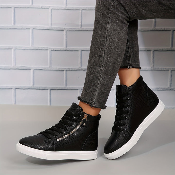 Maya | Elegante, Bequeme High-Top Sneaker Damen – Urbaner Stil für Jeden Anlass 3