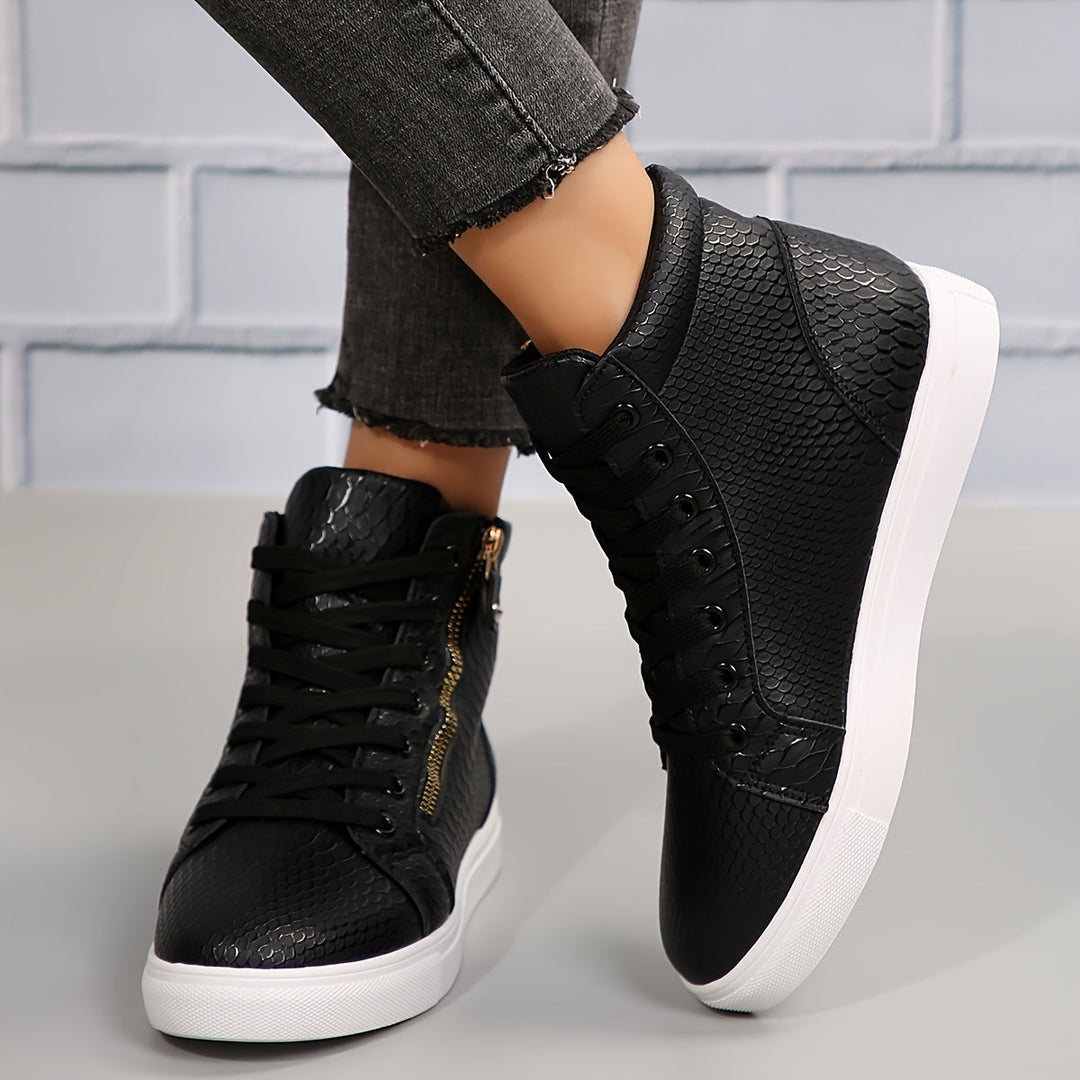 Maya | Elegante, Bequeme High-Top Sneaker Damen – Urbaner Stil für Jeden Anlass 7