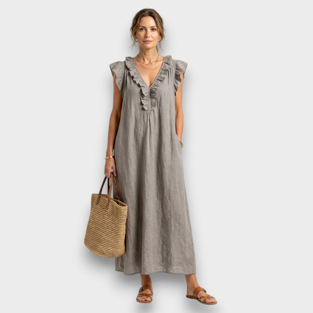Maya | Elegantes, Leichtes Boho Maxikleid – Perfekt für den Sommer und Lange Kleider-Liebhaber 0