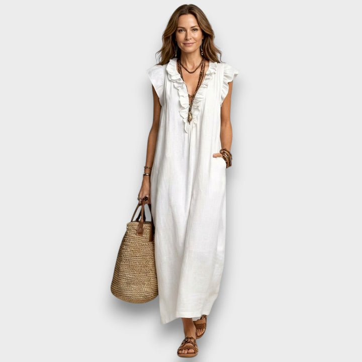 Maya | Elegantes, Leichtes Boho Maxikleid – Perfekt für den Sommer und Lange Kleider-Liebhaber 4