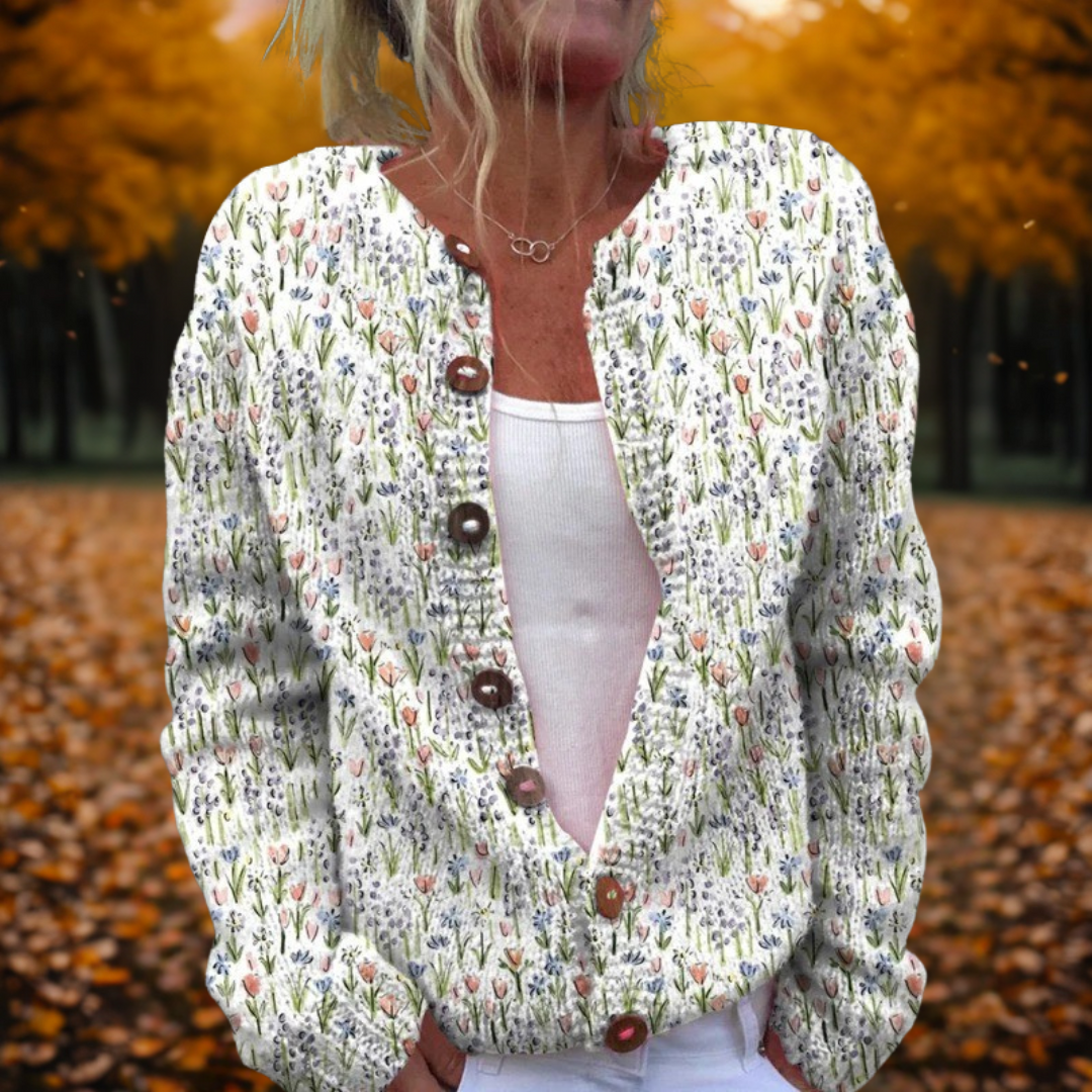 Michelle | Frühlings-Strickjacke 0