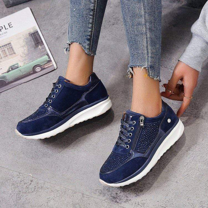 Mila | Leichte, Stilvolle & Bequeme Damen Sneaker mit Plateau 0