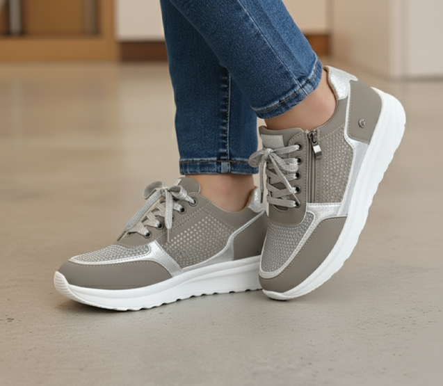 Mila | Leichte, Stilvolle & Bequeme Damen Sneaker mit Plateau 2