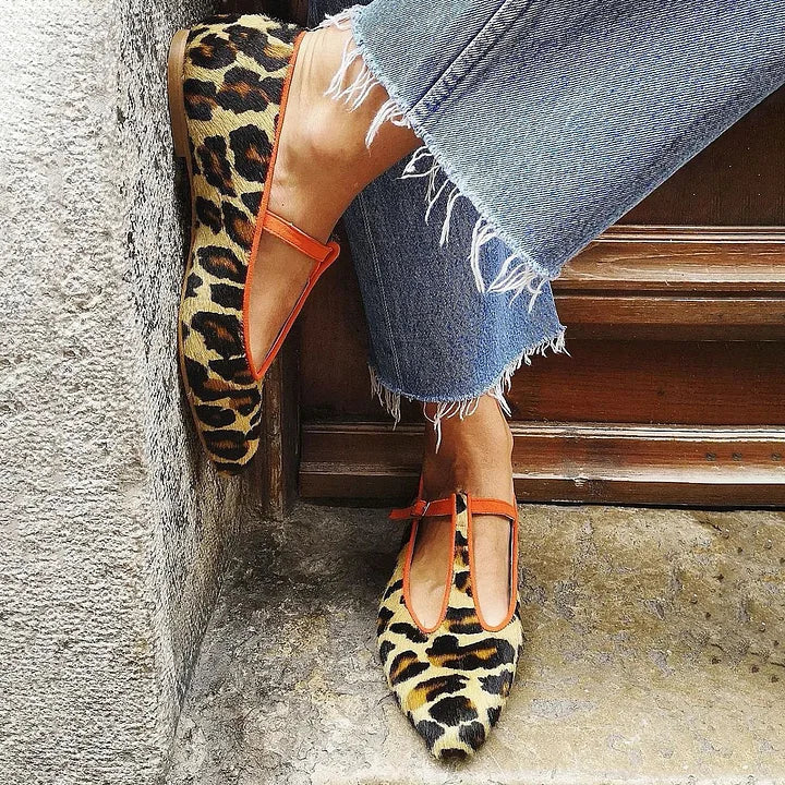 Mila | Stilvoll und bequem exklusiver Leopardenprint 0