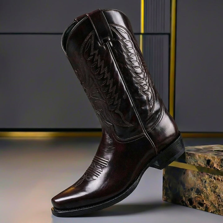 Mila | Zeitlos und elegant Stiefel aus poliertem Leder 0