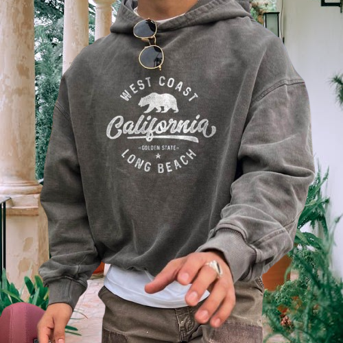 Milo | Vintage-Inspirierter Bequemer Herren Hoodie