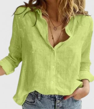 Mira | Elegante Damenbluse mit V-Ausschnitt – Bequem, Floral & Vielseitig für Festliche Anlässe 4