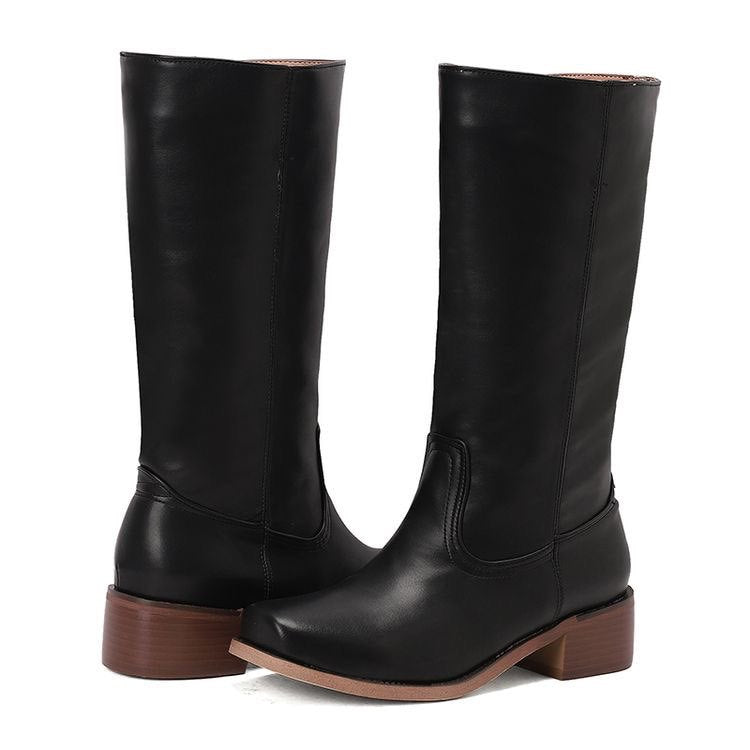 Mira | Elegante, Schwarze Overknee Stiefel für Damen – Komfortabel & Stilvoll 3