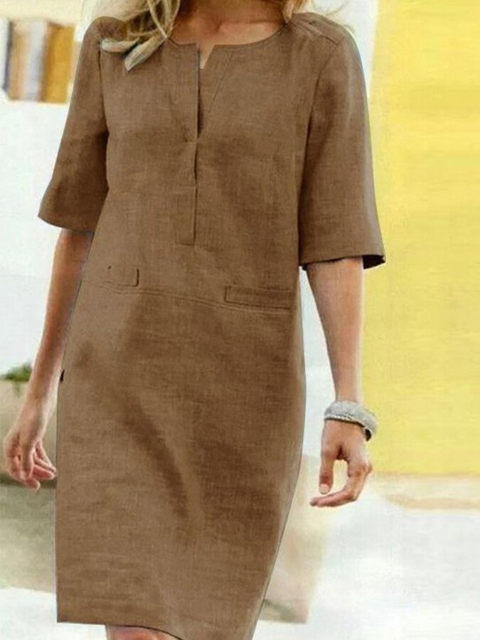 Mira | Elegantes, Bequemes Damen Kleid – Perfekt für Hochzeitsgäste und Sommerkleider 4