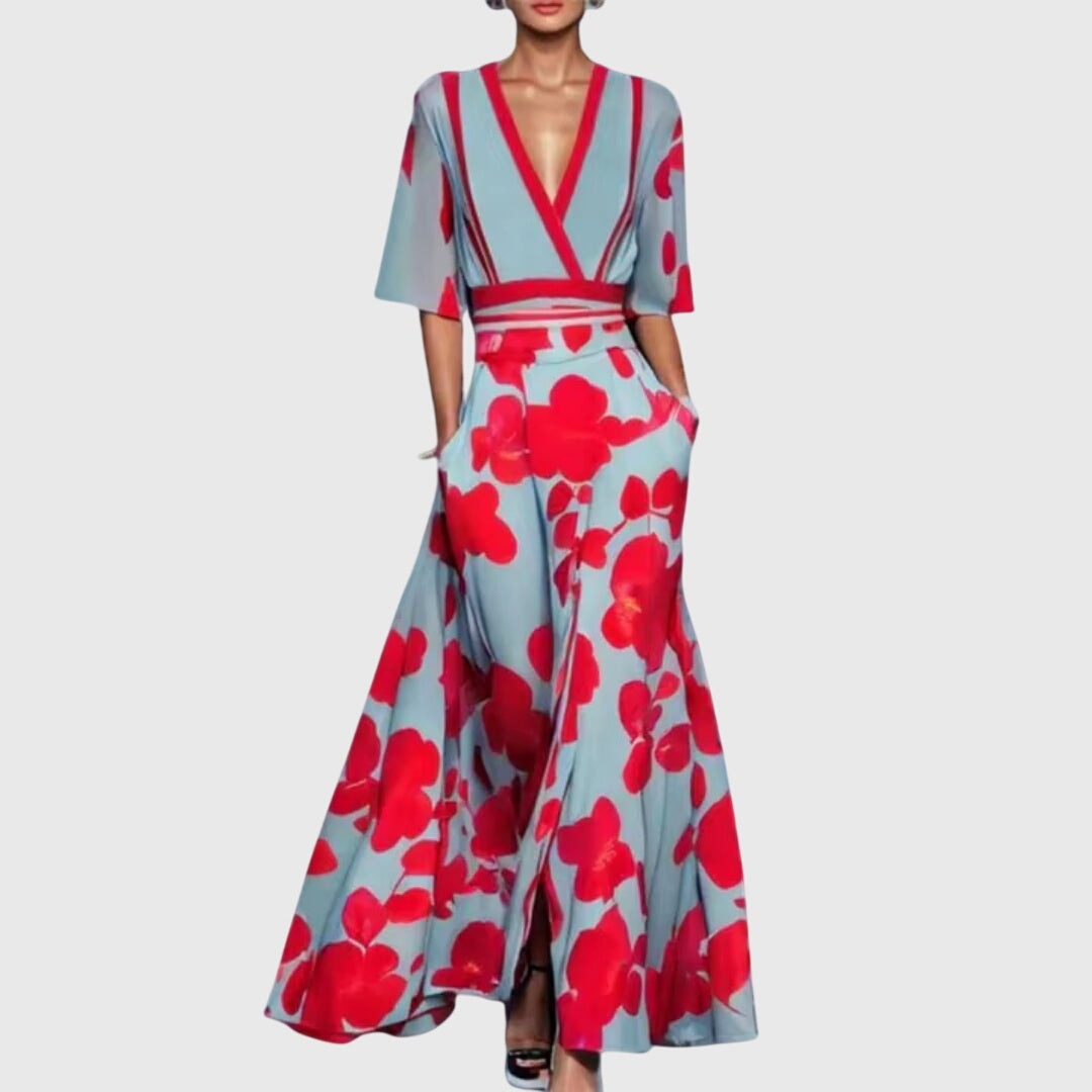 Mira | Elegantes, Florales &amp; Leichtes Damenkleid für Feste und Freizeit 0