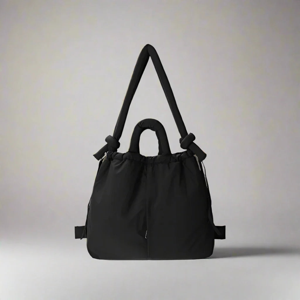 Mira | Modische, Leichte Tote Bag Schwarz – Praktischer Shopper für Elegante Outfits 9