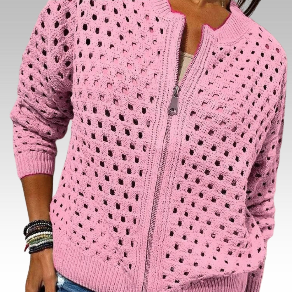 Nela | Luftige, Weiche & Vielseitige Strickjacke Damen – Eleganter Cardigan für Jede Gelegenheit 11