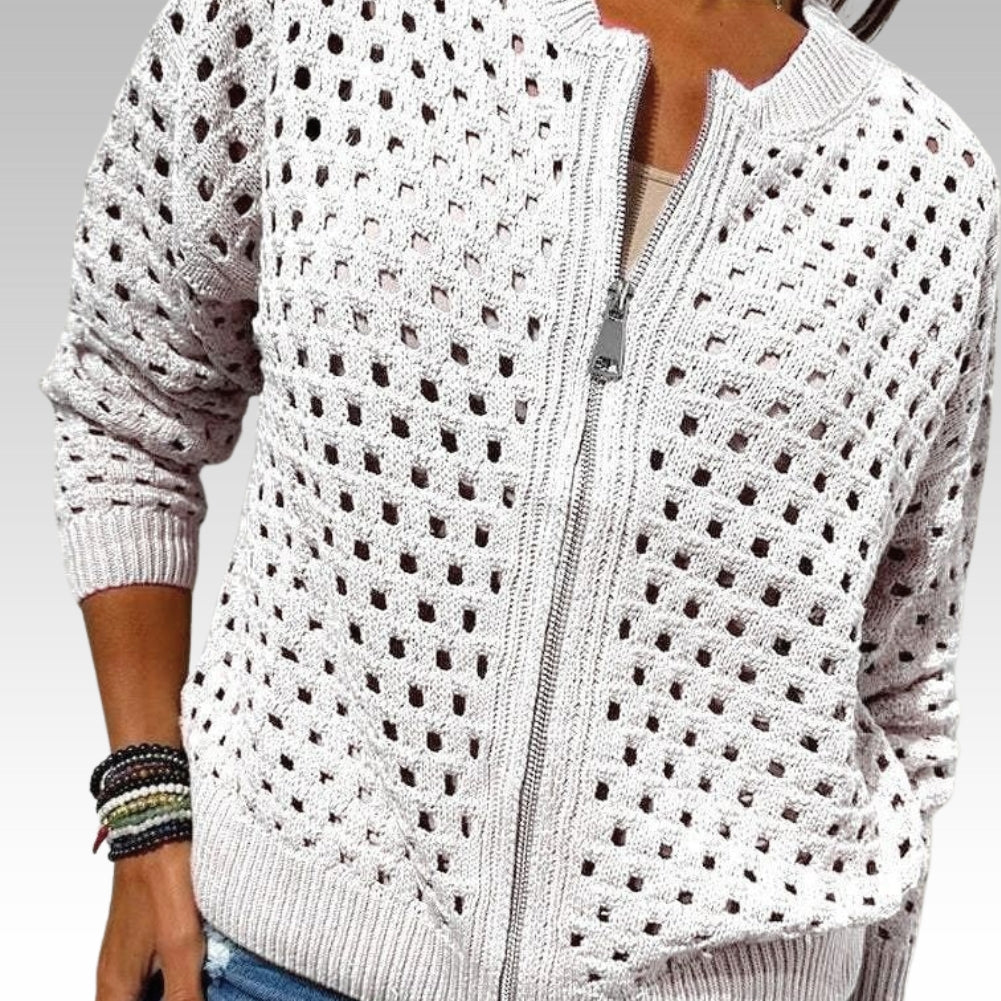 Nela | Luftige, Weiche & Vielseitige Strickjacke Damen – Eleganter Cardigan für Jede Gelegenheit 12