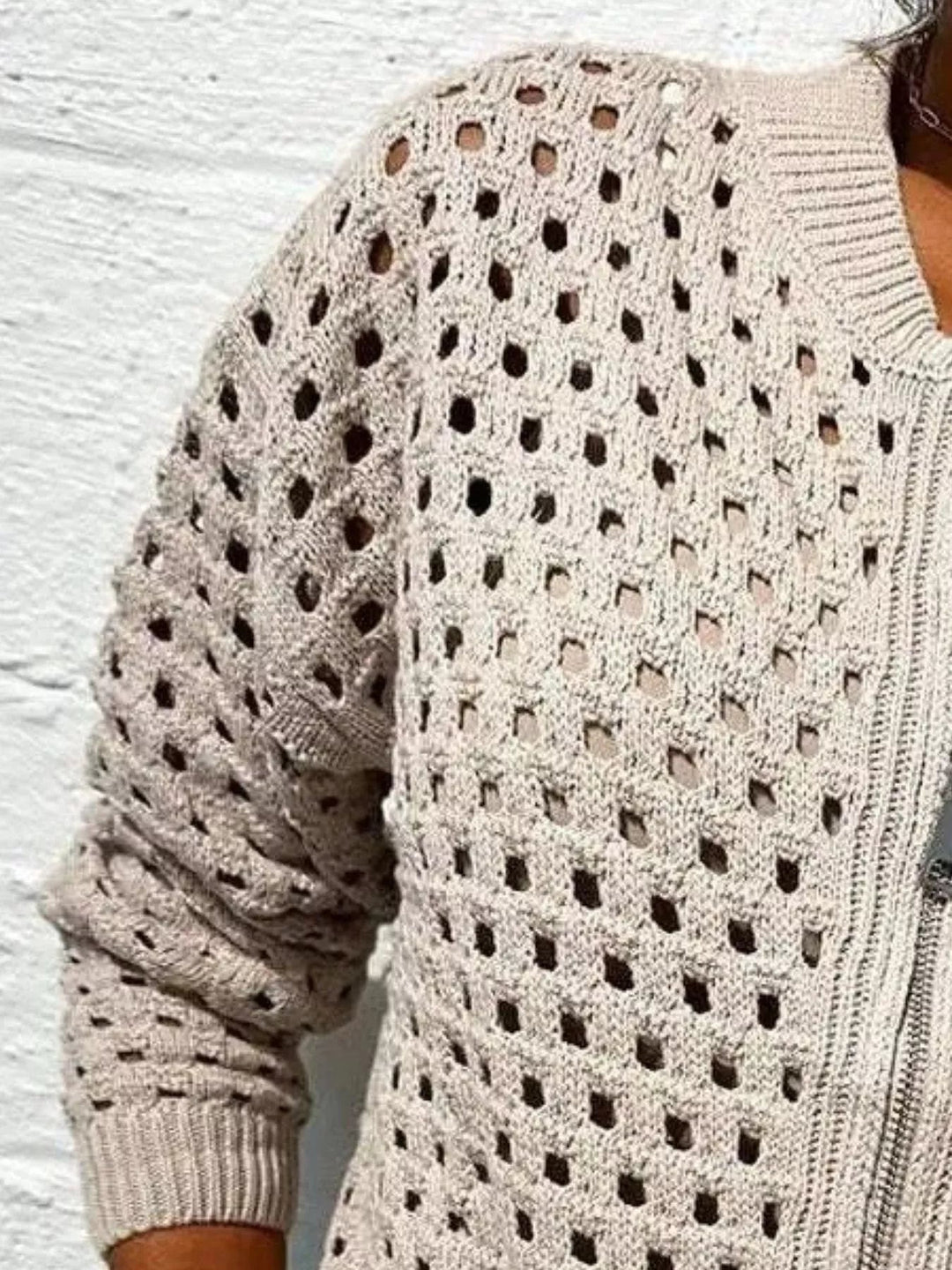 Nela | Luftige, Weiche & Vielseitige Strickjacke Damen – Eleganter Cardigan für Jede Gelegenheit 4