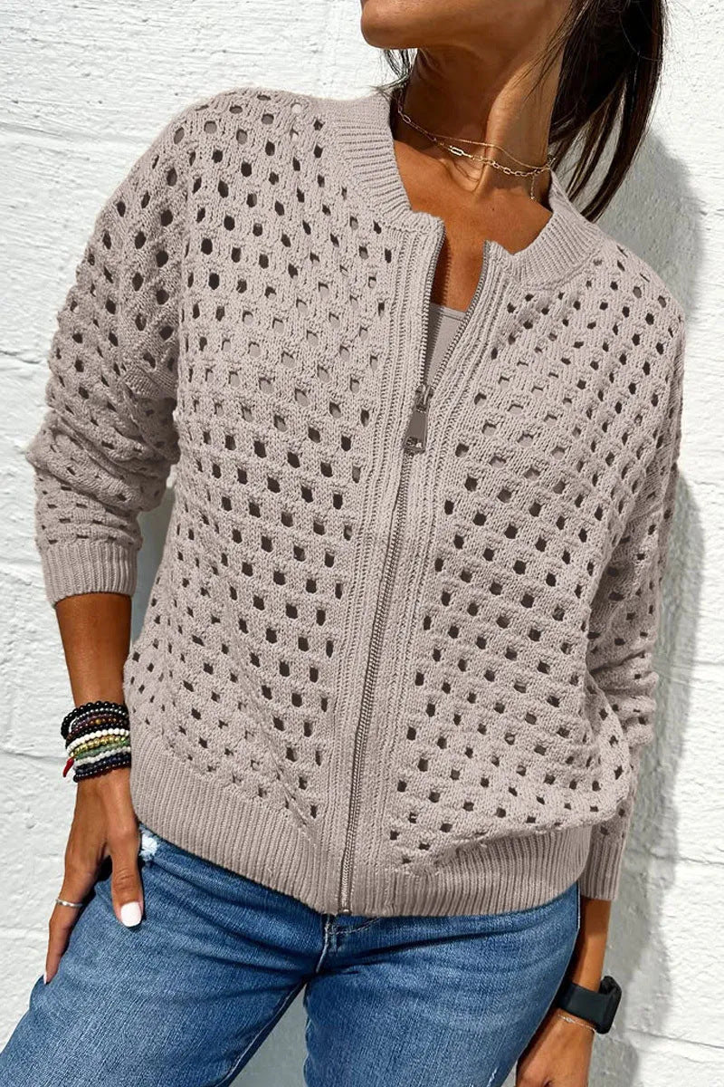 Nela | Luftige, Weiche & Vielseitige Strickjacke Damen – Eleganter Cardigan für Jede Gelegenheit 5