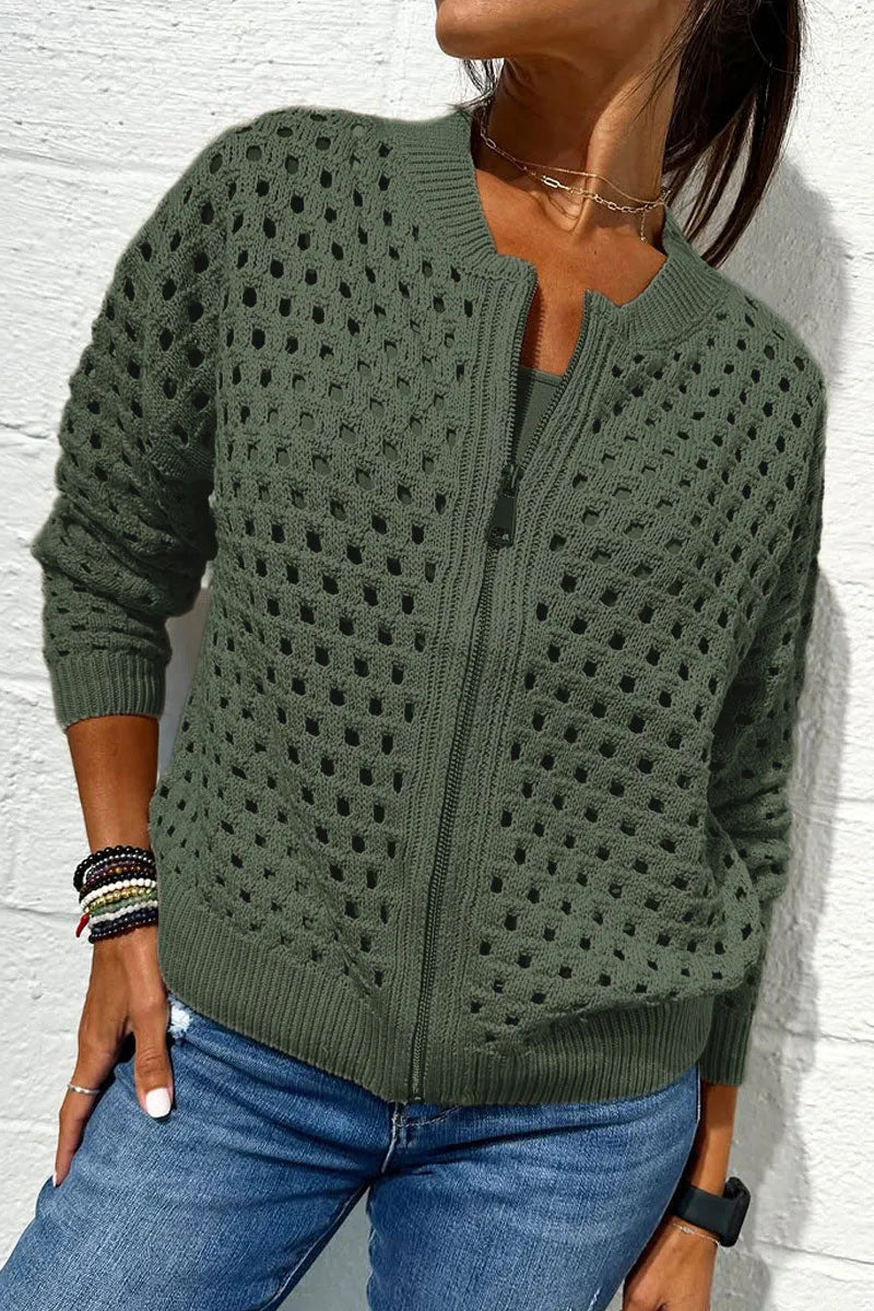 Nela | Luftige, Weiche & Vielseitige Strickjacke Damen – Eleganter Cardigan für Jede Gelegenheit 8