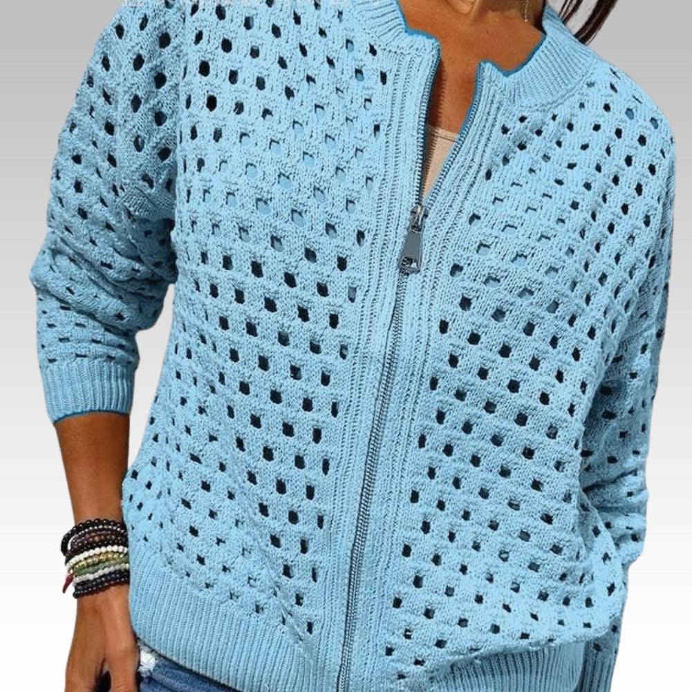 Nela | Luftige, Weiche & Vielseitige Strickjacke Damen – Eleganter Cardigan für Jede Gelegenheit 9