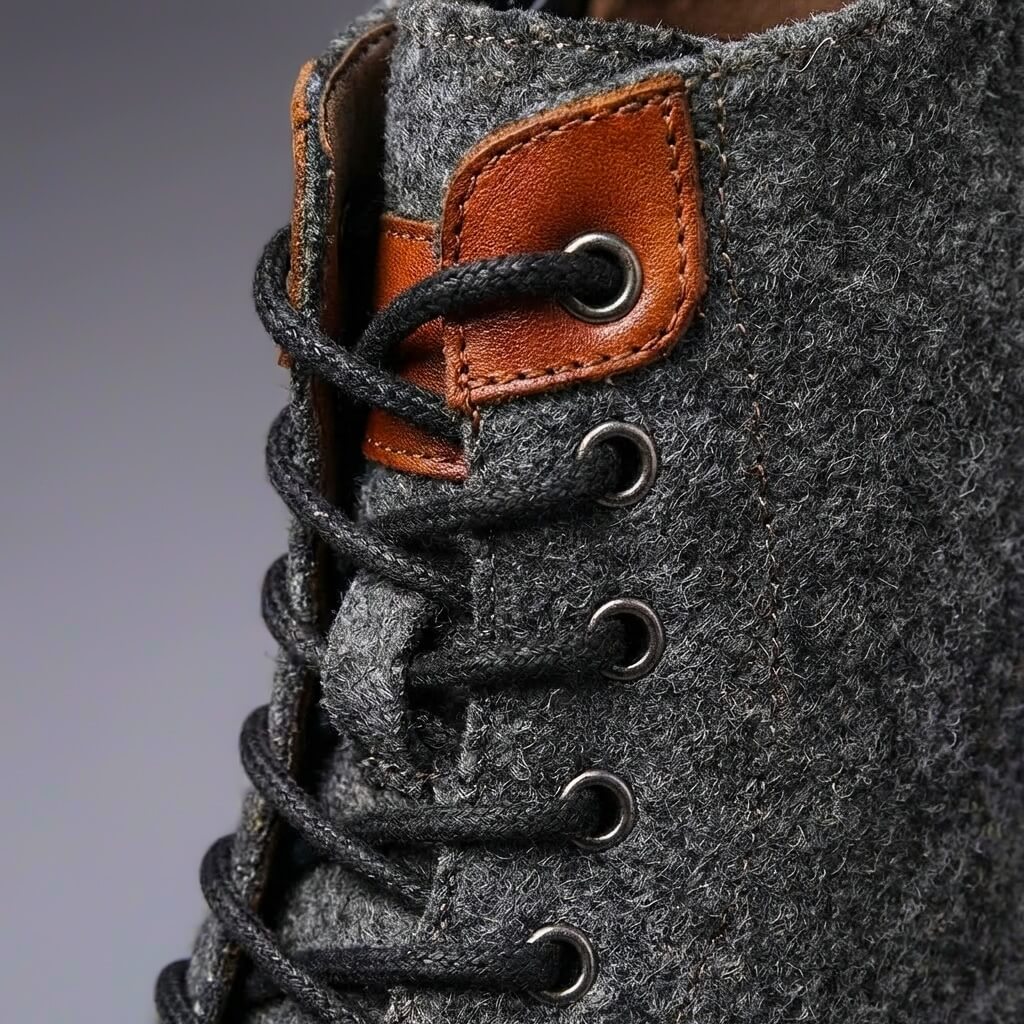 Nicholas | Außergewöhnlich warme und hochwertige Leder Wollstiefel 3