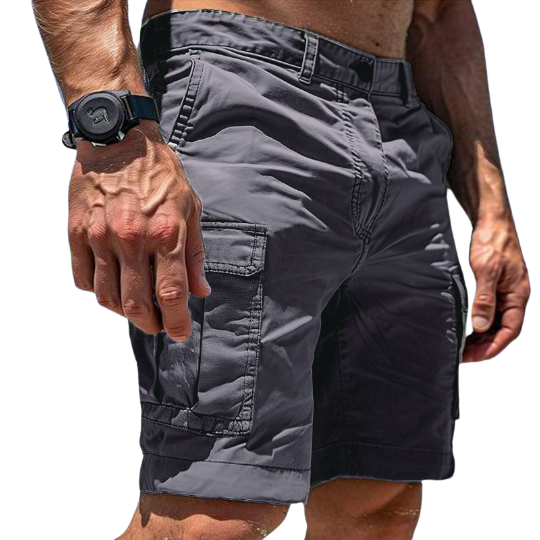 Niko | Cargo Shorts Herren Bequem Sommer Regular Fit Baumwollmischung 0