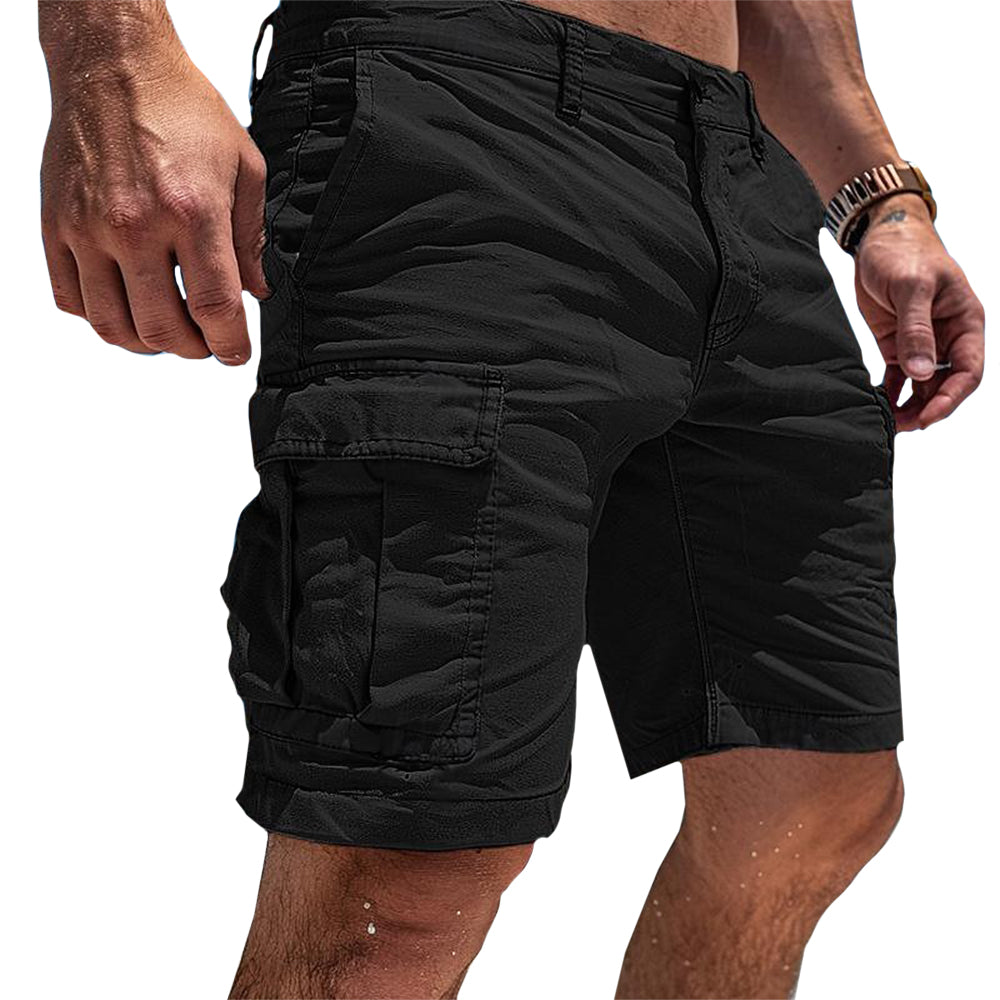 Niko | Cargo Shorts Herren Bequem Sommer Regular Fit Baumwollmischung 3