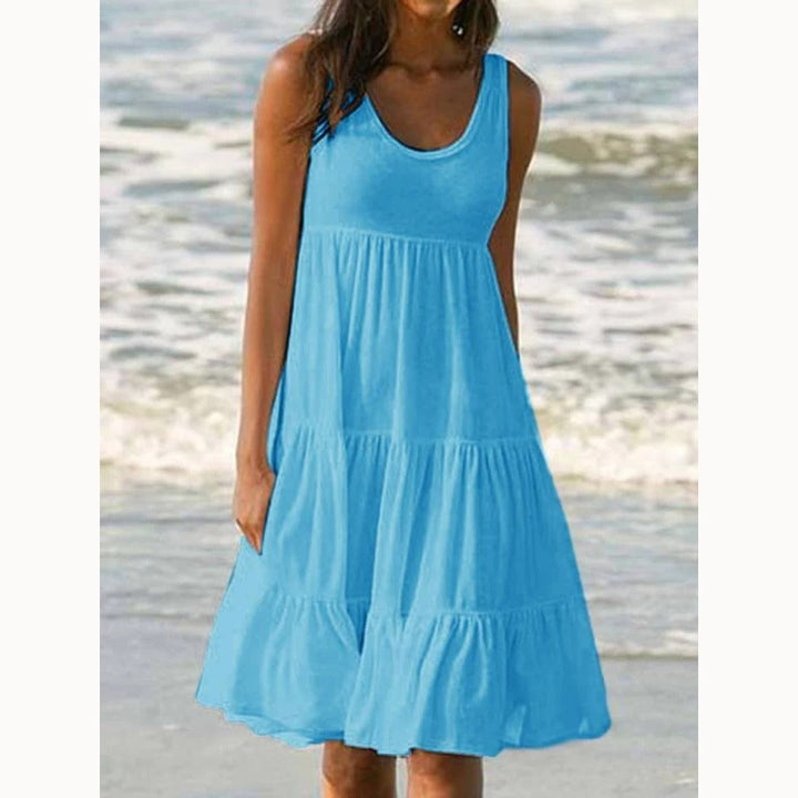 Nina | Elegantes, Fließendes Damen Midi Kleid – Bequemes Sommerkleid für Jeden Anlass 8