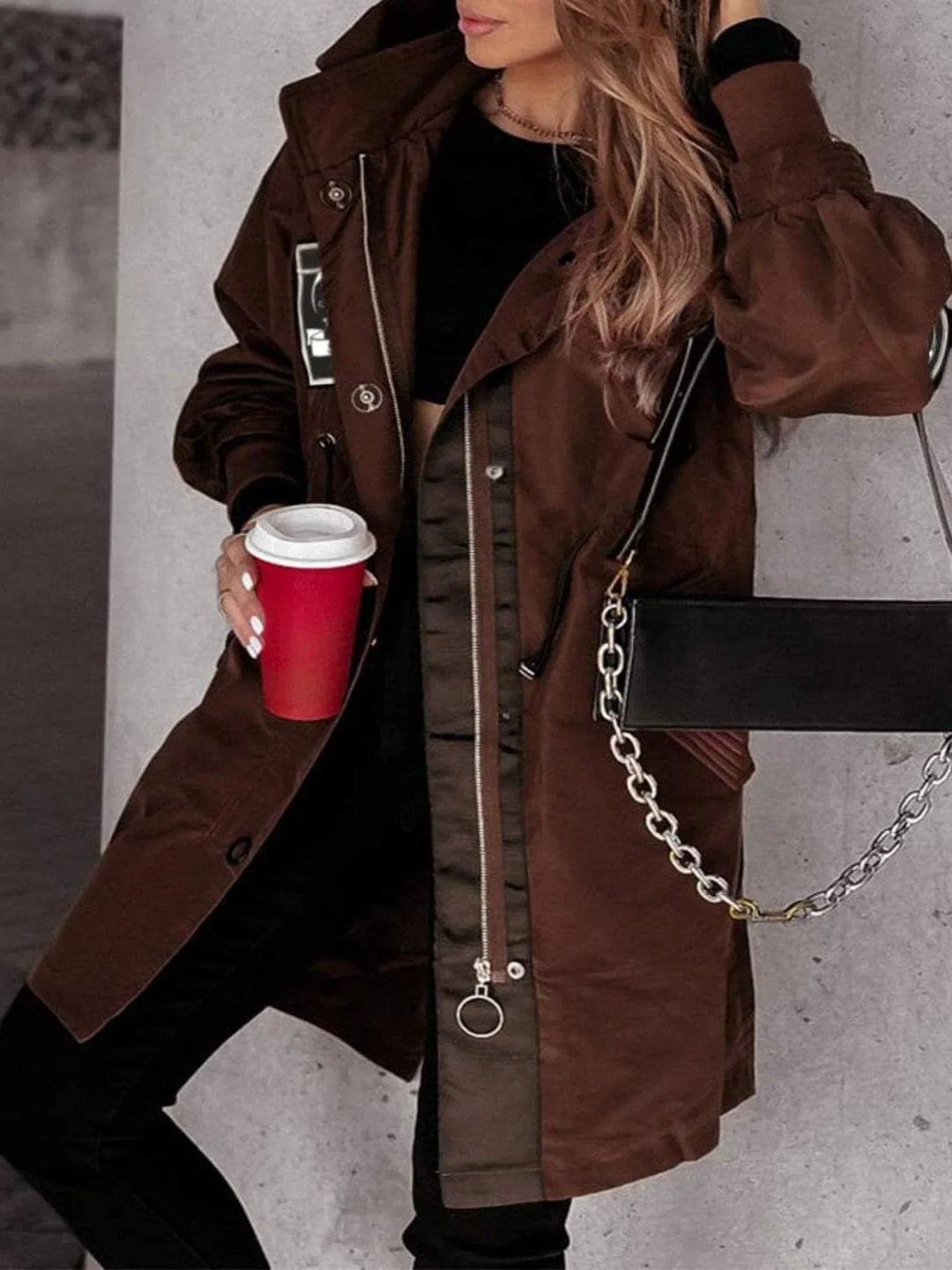 Nora | Stilvolle und bequeme Damen Kapuzenjacke 2